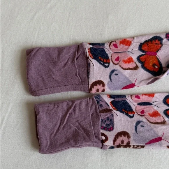 Little Sleepies Butterfly Kisses Bamboo Footie Pajama 12-18 Months - Picture 4 of 5